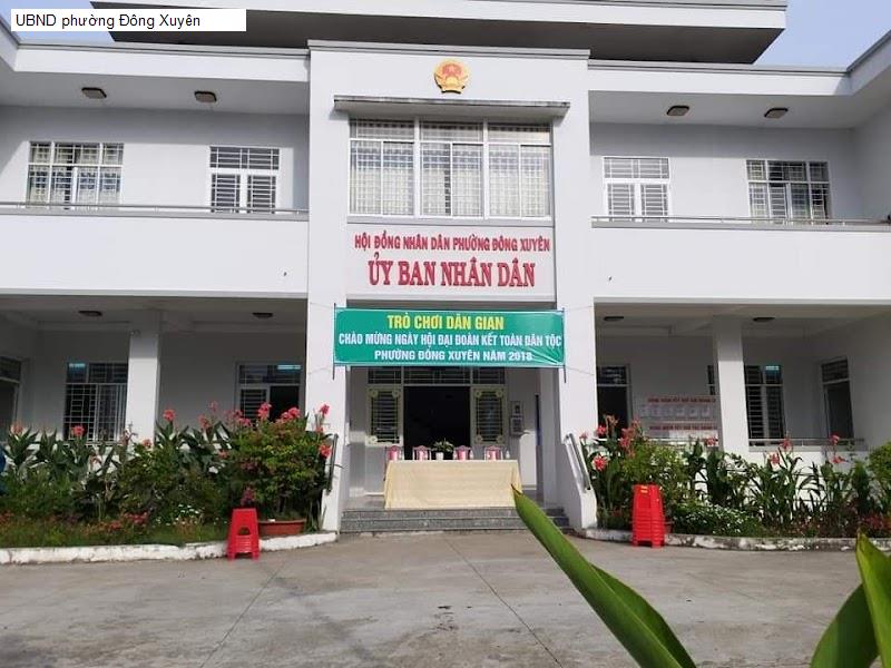UBND phường Đông Xuyên