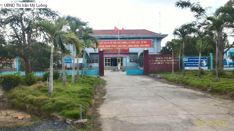 UBND Thị trấn Mỹ Luông