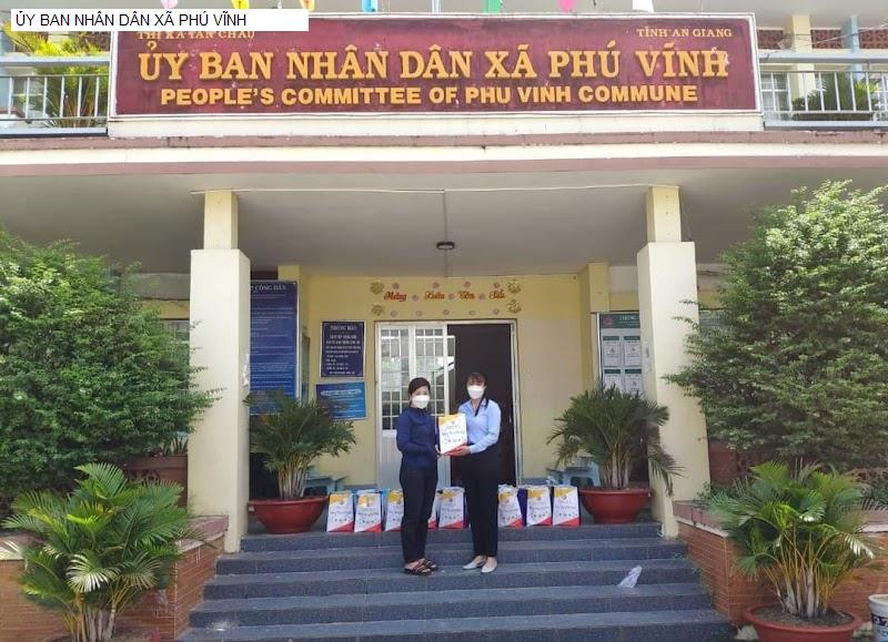 ỦY BAN NHÂN DÂN XÃ PHÚ VĨNH