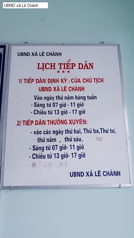 UBND xã Lê Chánh