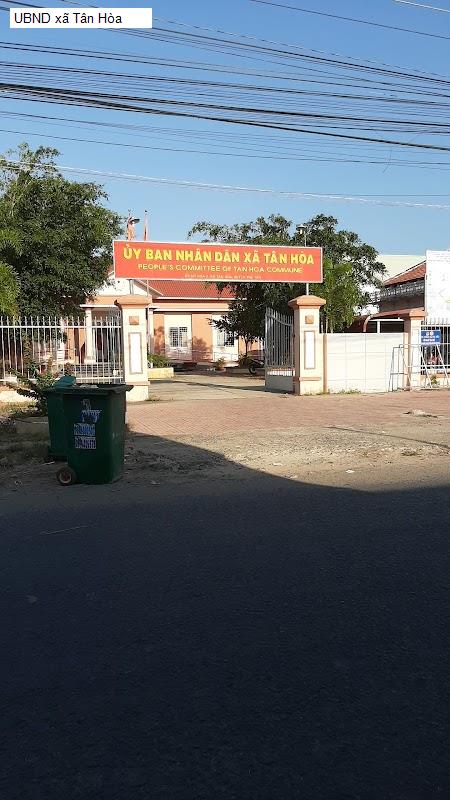 UBND xã Tân Hòa