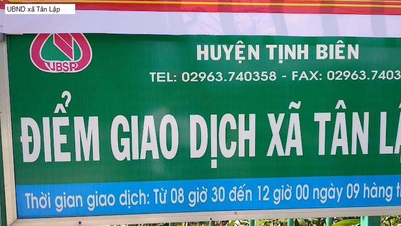 UBND xã Tân Lập