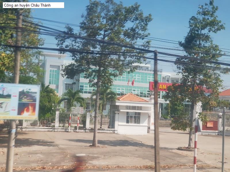 Công an huyện Châu Thành