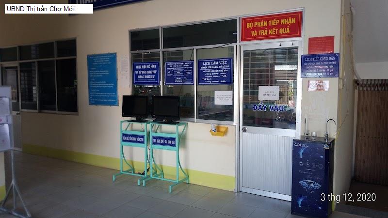 UBND Thị trấn Chợ Mới