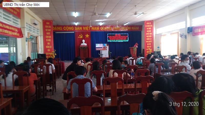 UBND Thị trấn Chợ Mới