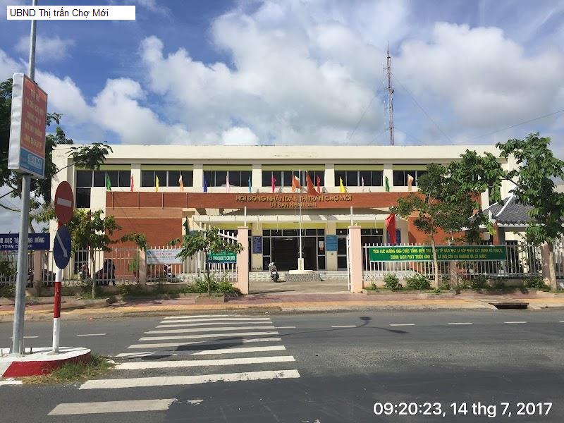 UBND Thị trấn Chợ Mới