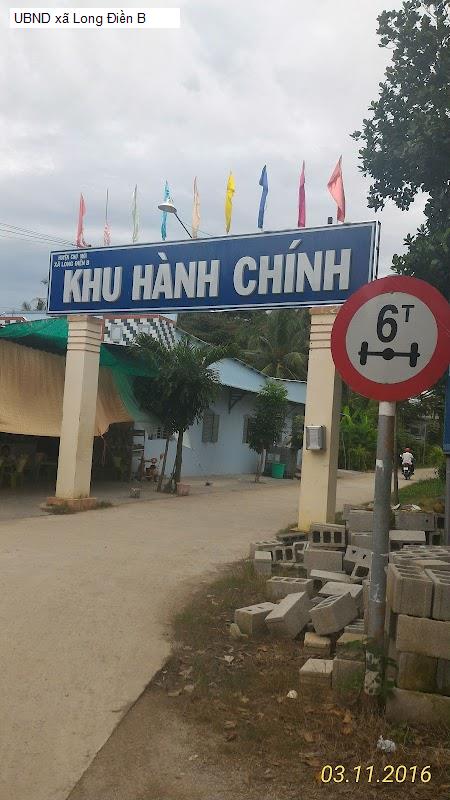 UBND xã Long Điền B