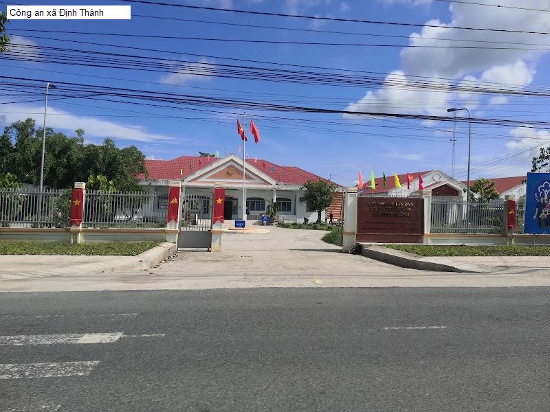 Công an xã Định Thành