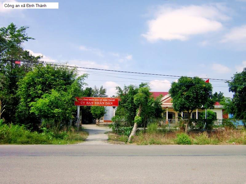 Công an xã Định Thành