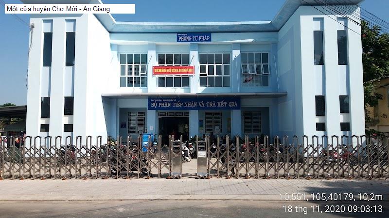 Một cửa huyện Chợ Mới - An Giang