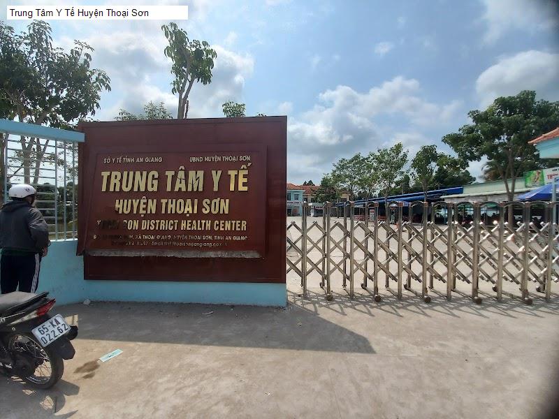 Trung Tâm Y Tế Huyện Thoại Sơn