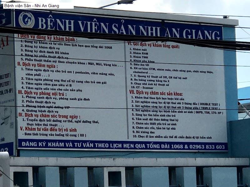 Bệnh viện Sản - Nhi An Giang