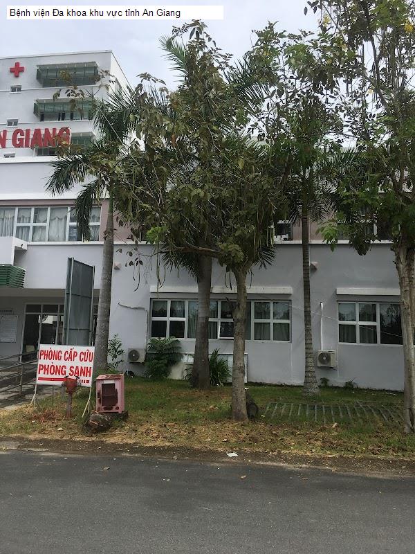 Bệnh viện Đa khoa khu vực tỉnh An Giang