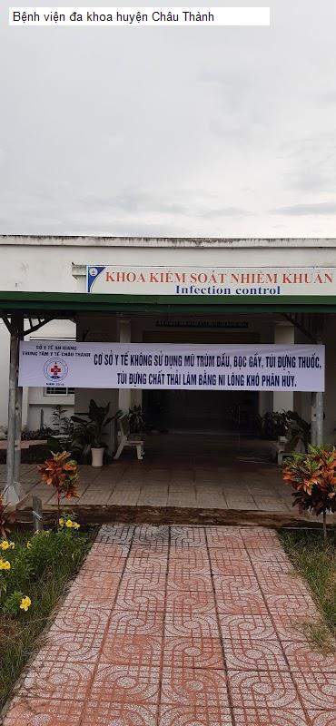 Bệnh viện đa khoa huyện Châu Thành
