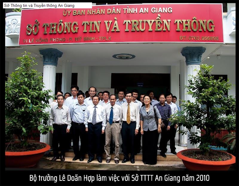 Sở Thông tin và Truyền thông An Giang