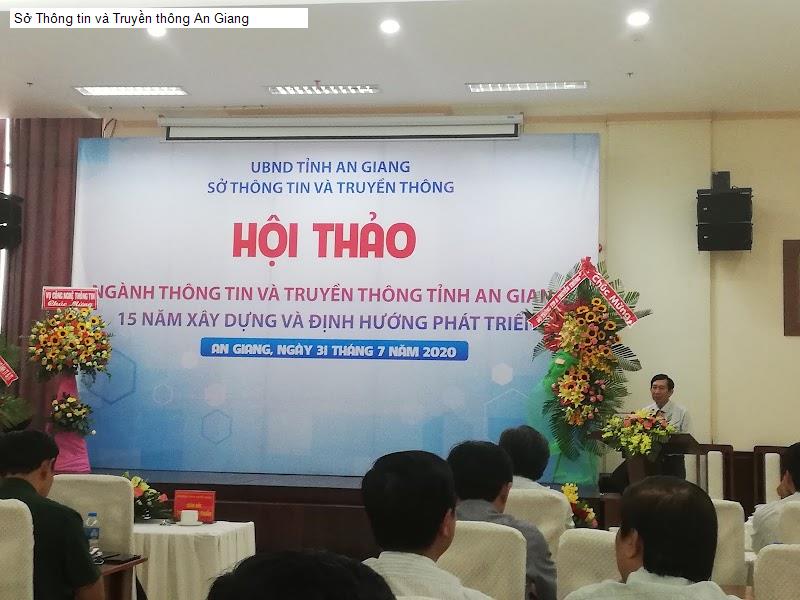 Sở Thông tin và Truyền thông An Giang