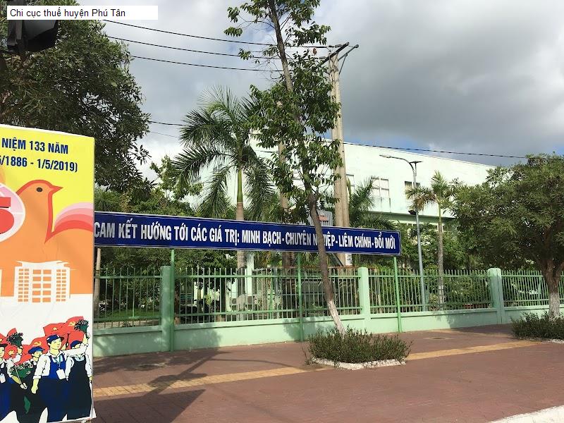 Chi cục thuế huyện Phú Tân