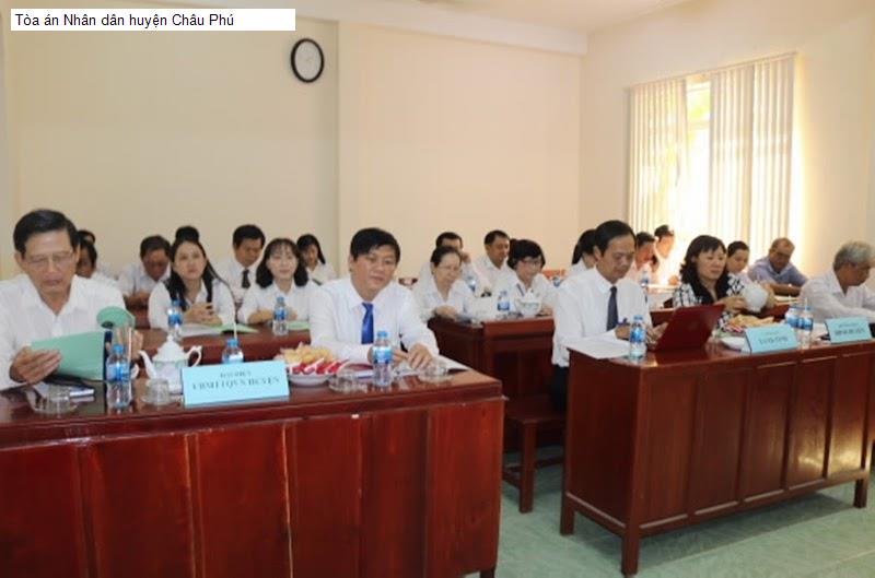 Tòa án Nhân dân huyện Châu Phú