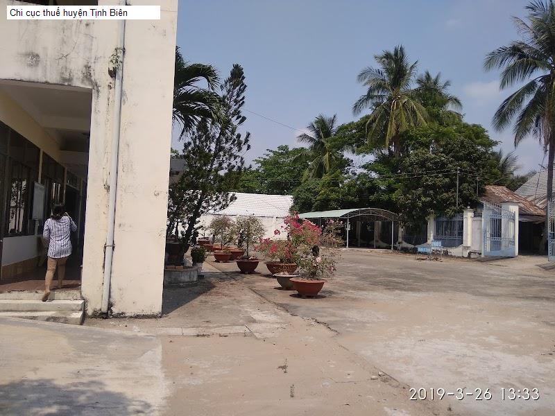 Chi cục thuế huyện Tịnh Biên