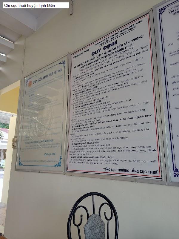 Chi cục thuế huyện Tịnh Biên